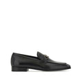Black Slip On Gancio Loafers 1