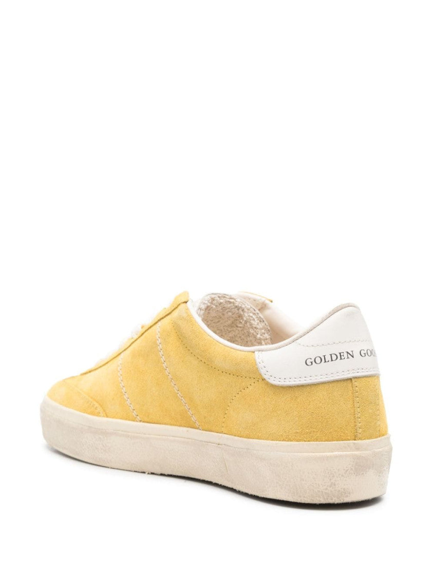 Yellow Low Top Sneakers 3