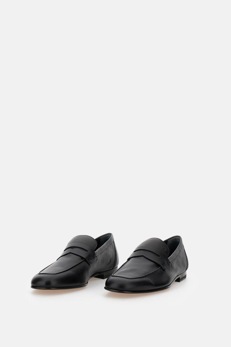 Black Leather Loafers 2