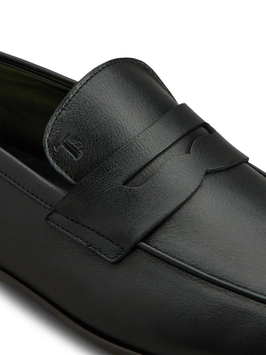 Black Leather Loafers 5