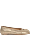 Golden Slip-on Ballet Flats 1