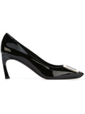 Black Slip-on Pumps 1