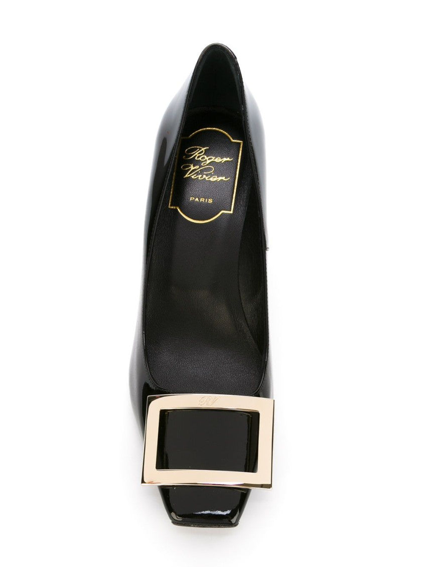 Black Slip-on Pumps 4