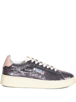 Silver Logo Sneakers 1
