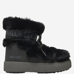 Black Round-toe Boots 1