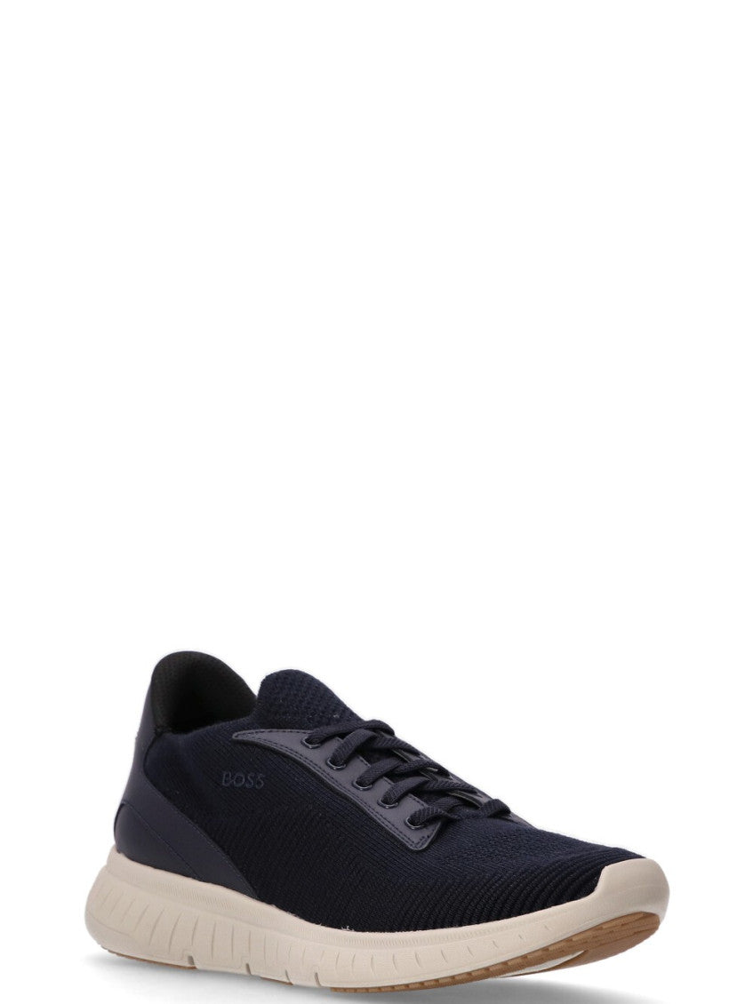 Blue Logo Sneakers 2