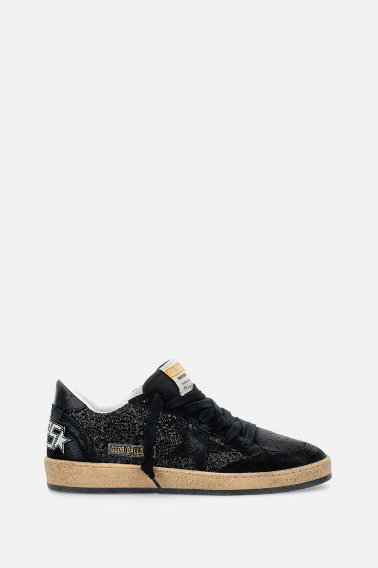 Black Glitter Sneakers 1