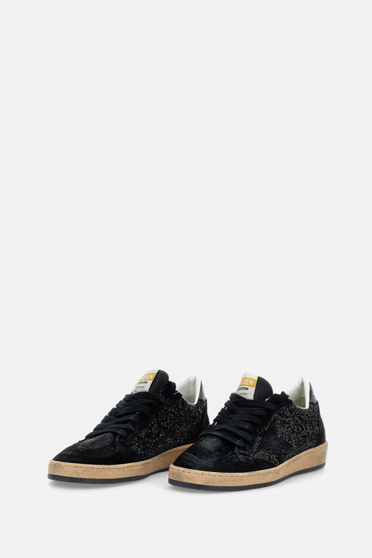 Black Glitter Sneakers 2