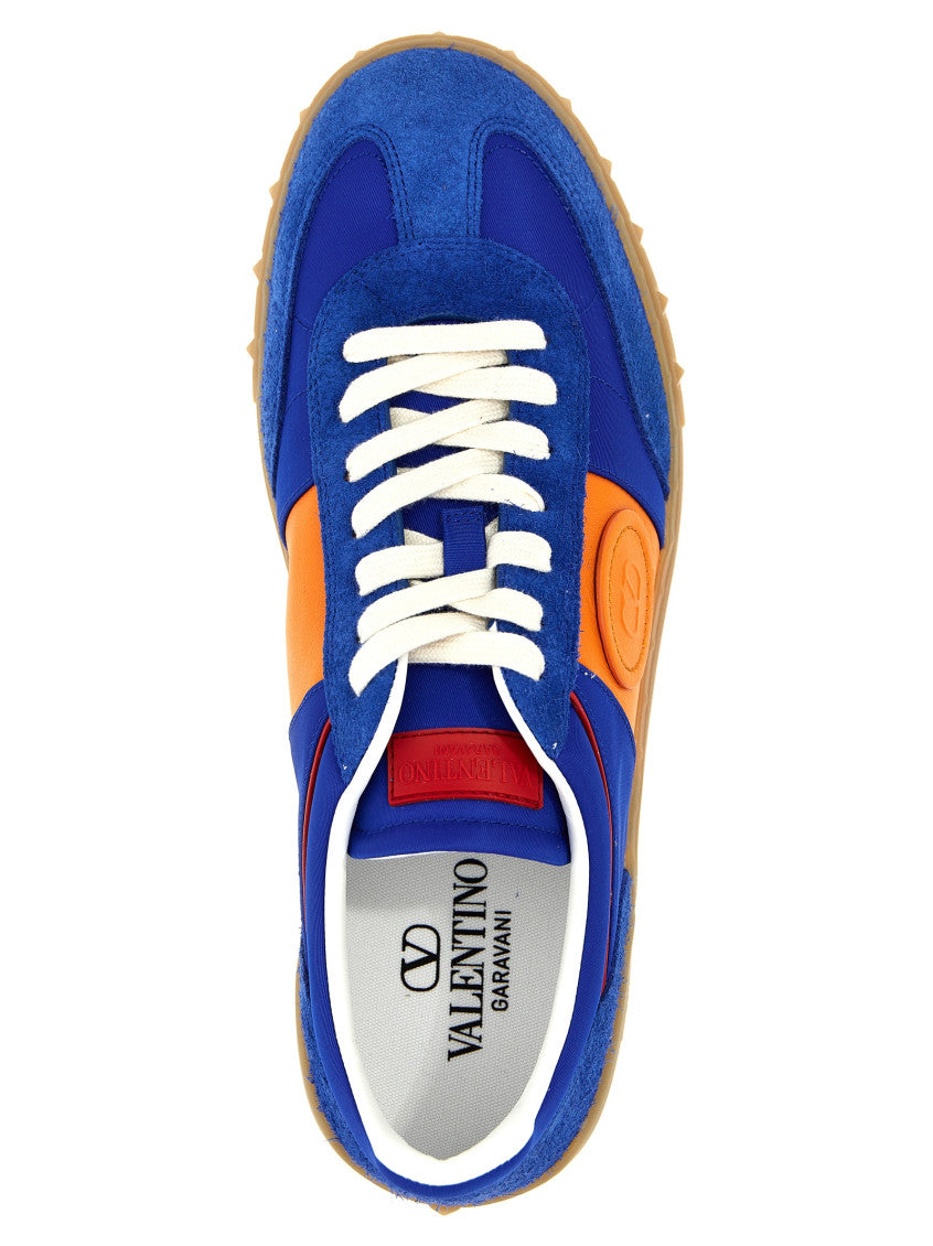 Royal Blue Lace Up Sneakers 4