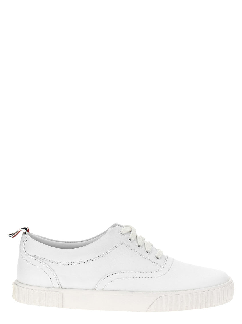 White Low Top Sneakers 1