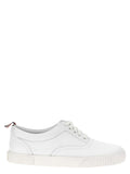 White Low Top Sneakers 1