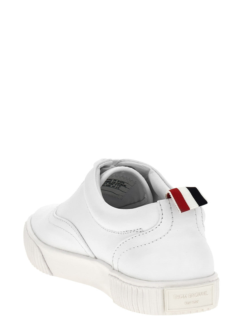 White Low Top Sneakers 3