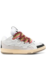 White Curb Sneakers 1