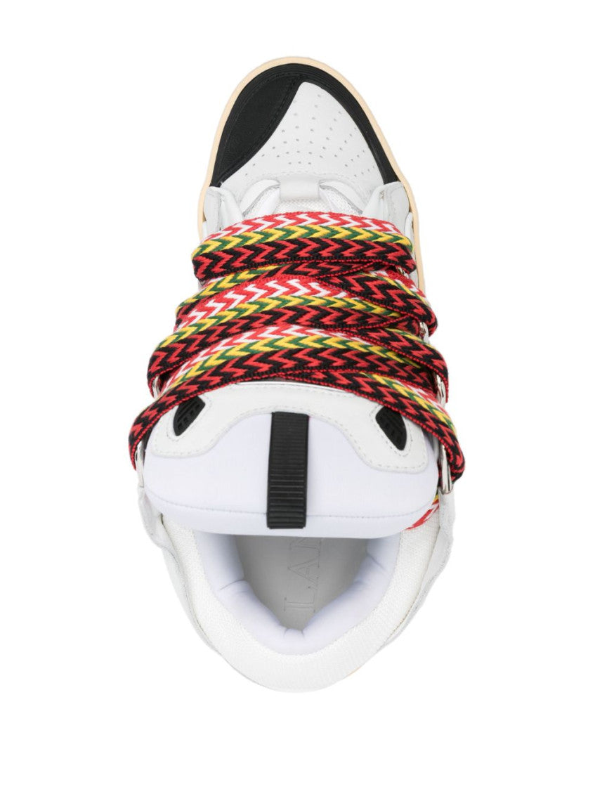 White Curb Sneakers 4