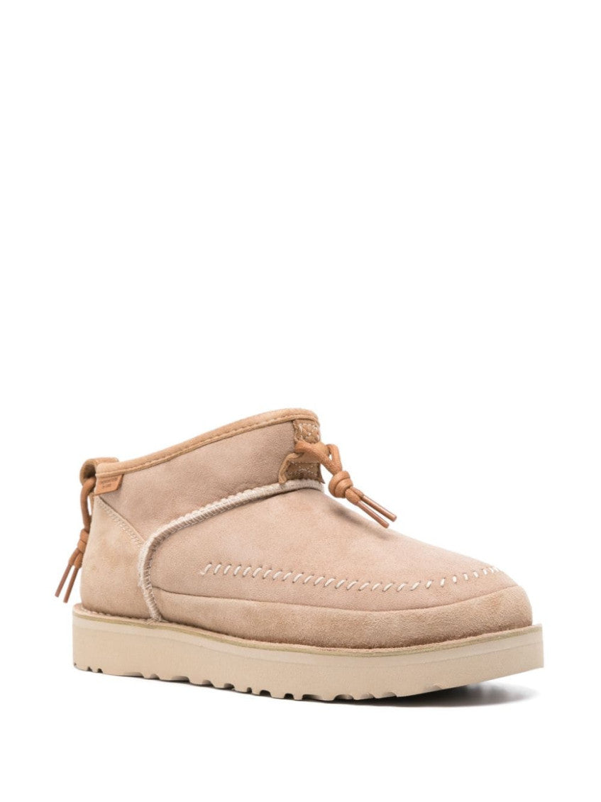 Beige Suede Boots 3