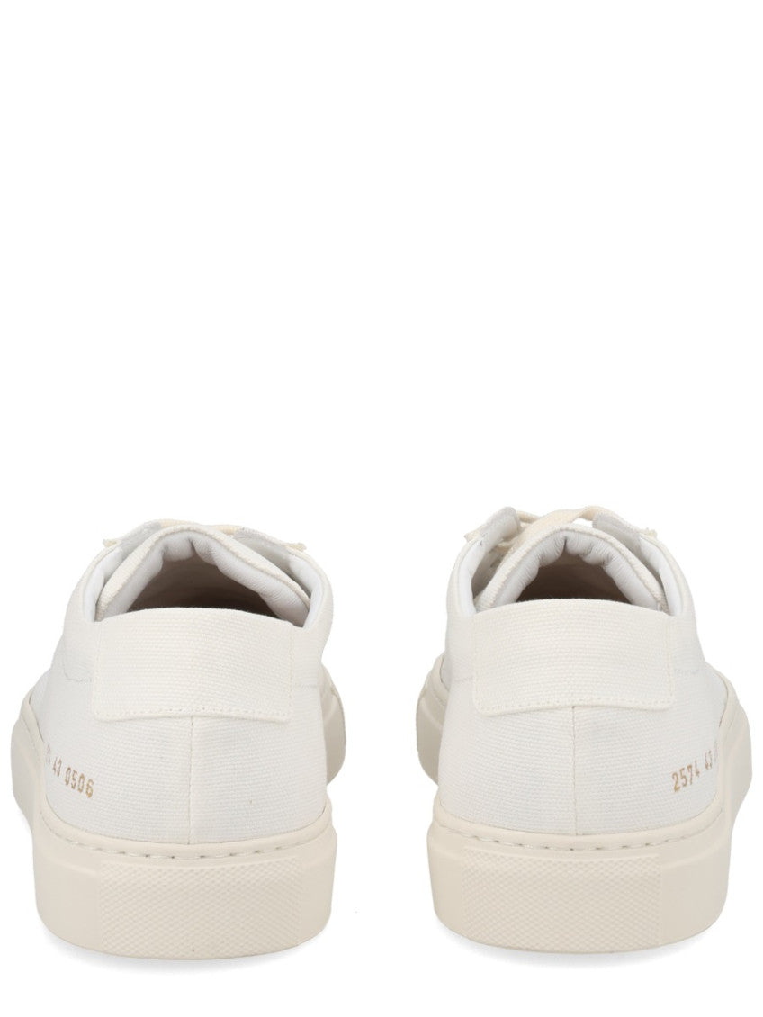 White Lace Up Sneakers 4