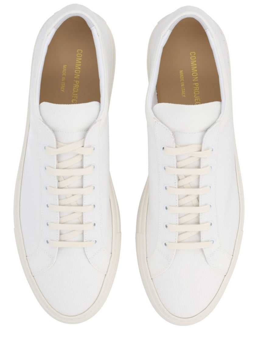 White Lace Up Sneakers 5