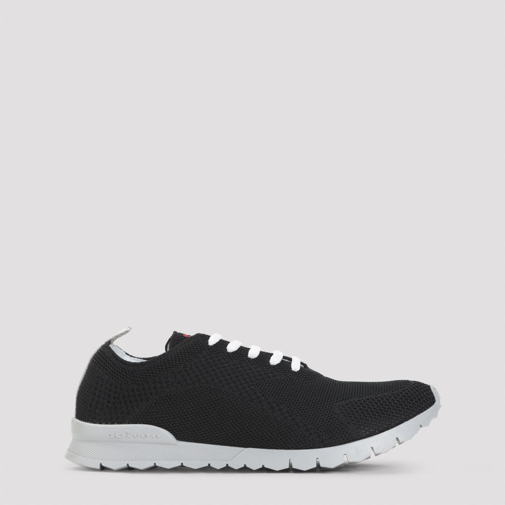 Black Lightweight Knit Sneakers 2