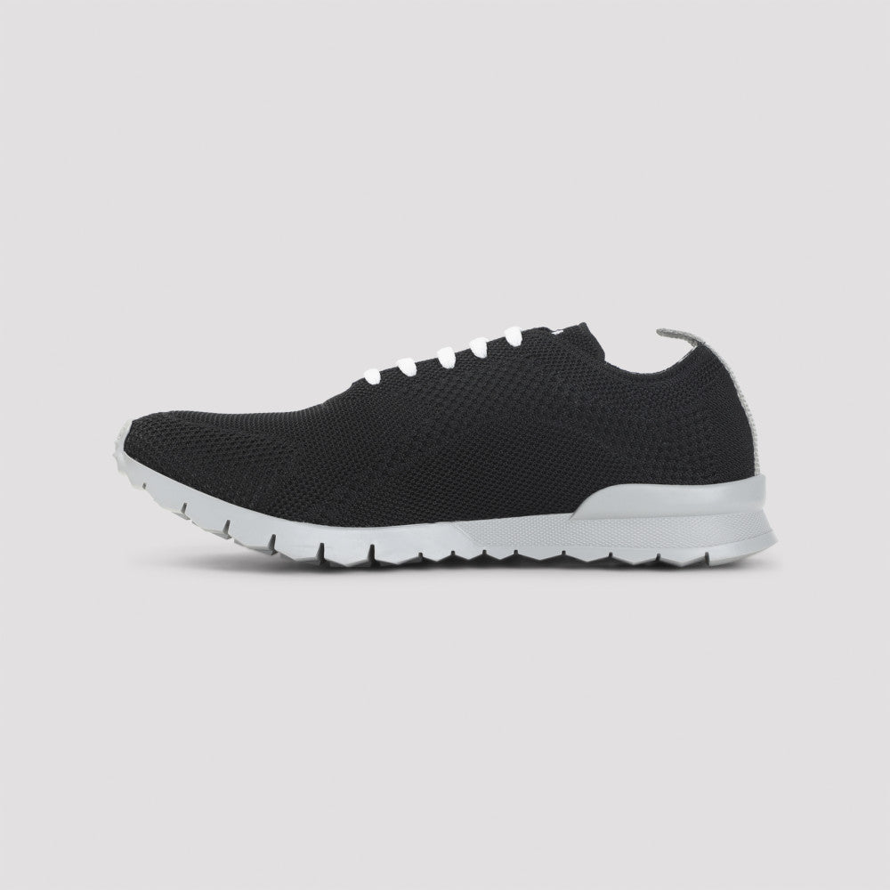 Black Lightweight Knit Sneakers 4