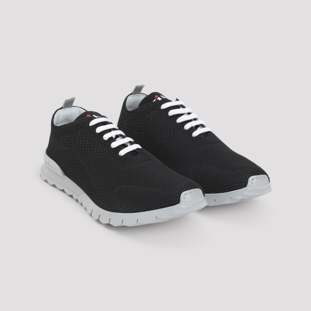 Black Lightweight Knit Sneakers 5