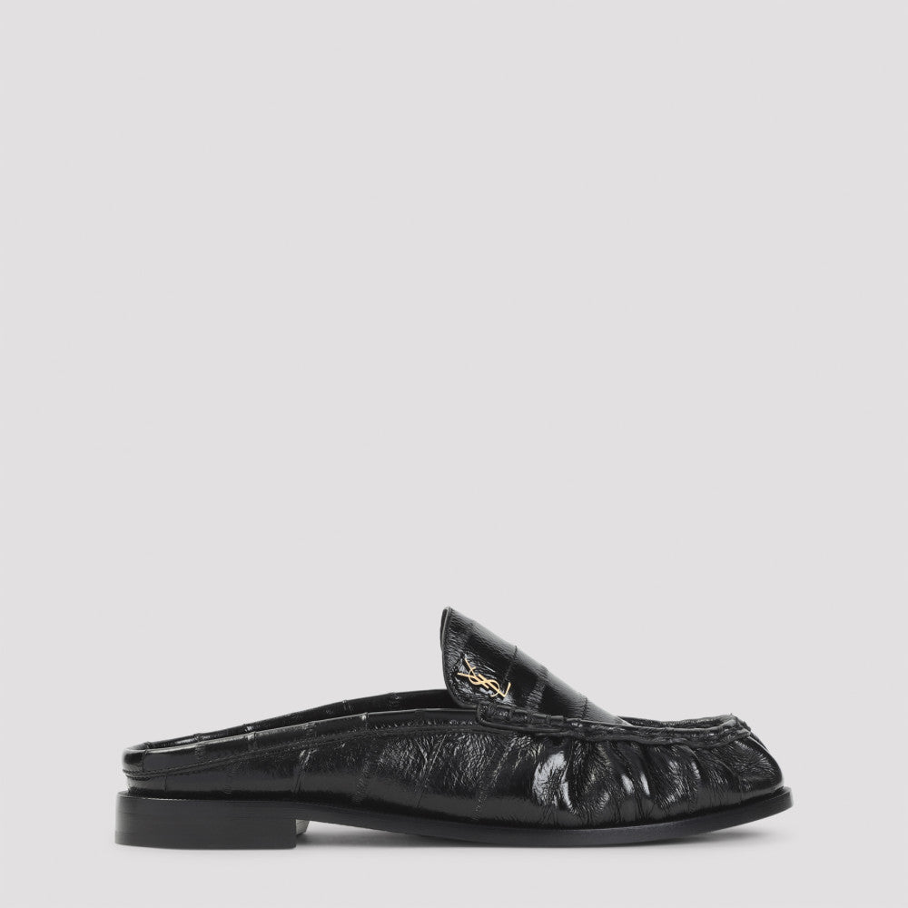 Black Leather Loafers 2