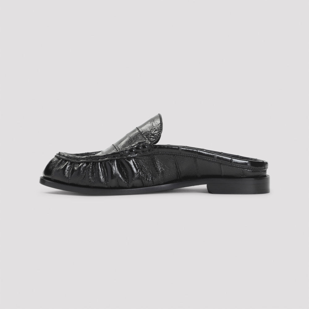 Black Leather Loafers 4