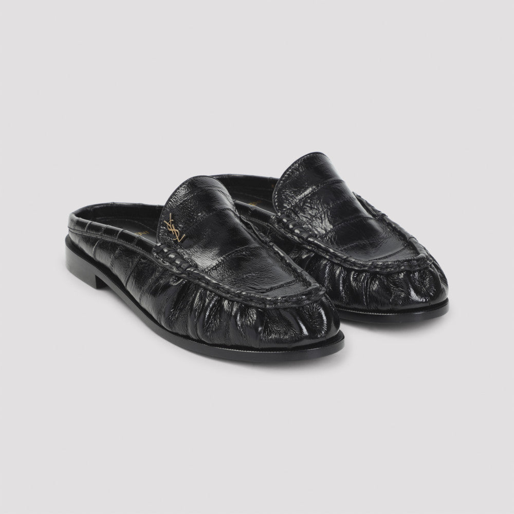 Black Leather Loafers 5