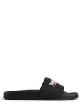 Black Logo Pool Slides 1