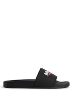 Black Logo Pool Slides 1