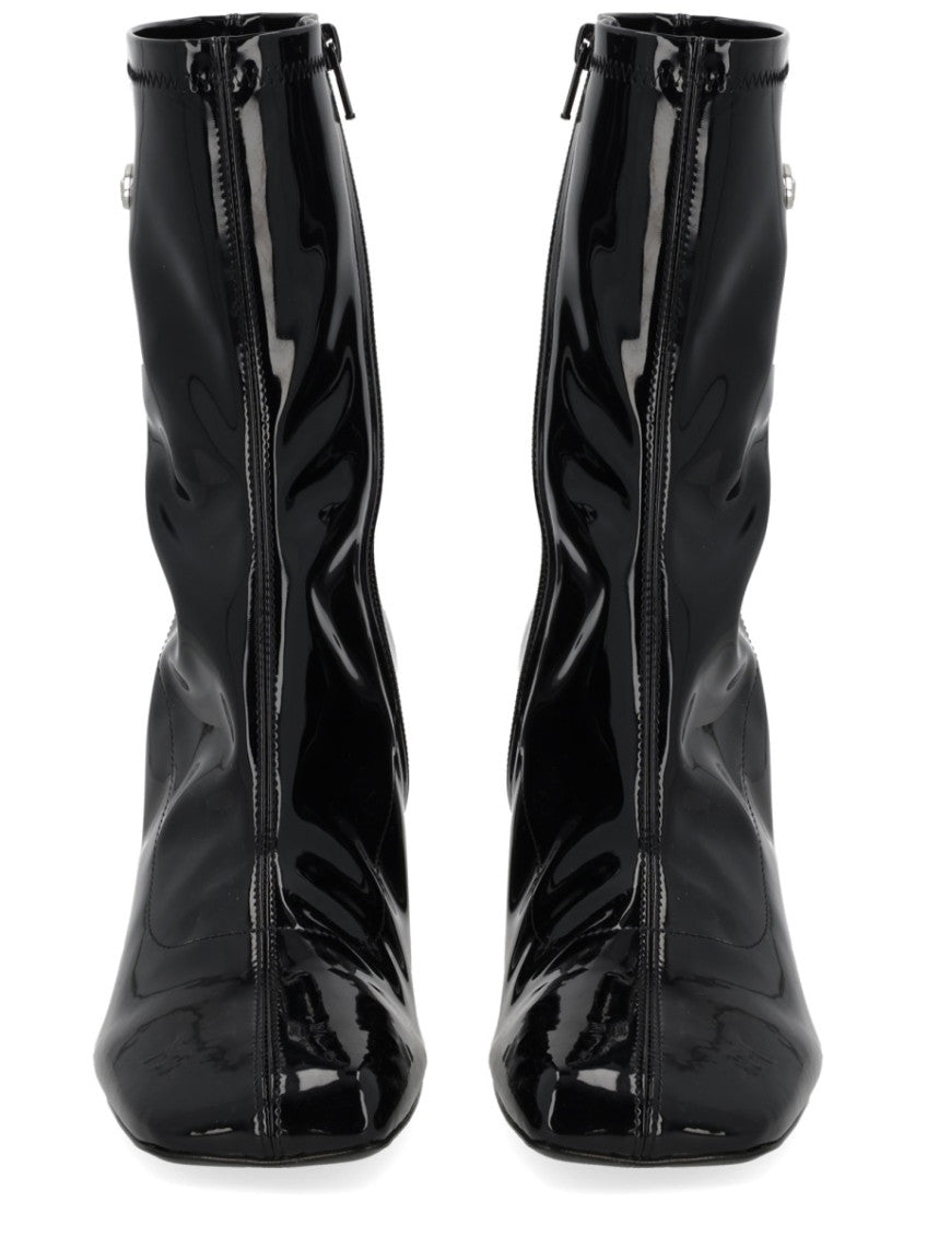 Black Logo Boots 3
