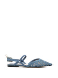 Blue Logo Sandals 1