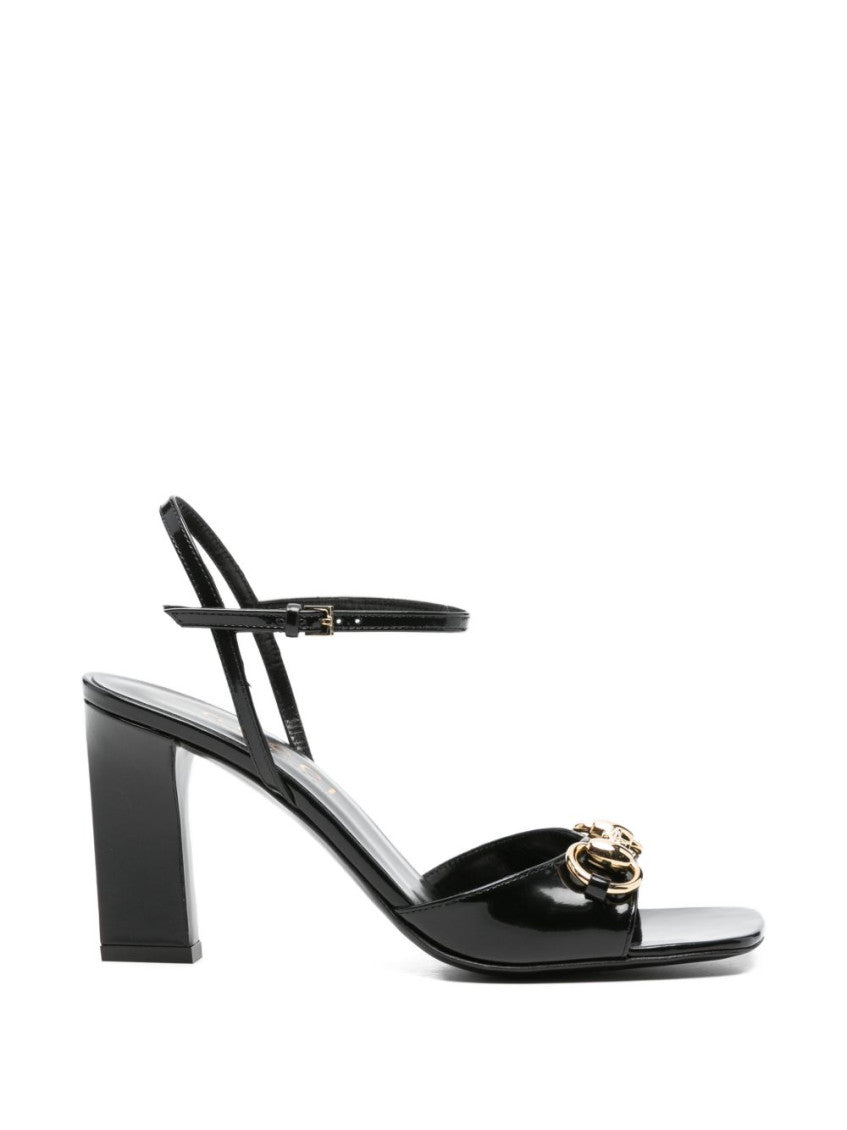 Black Ankle strap Heels 1