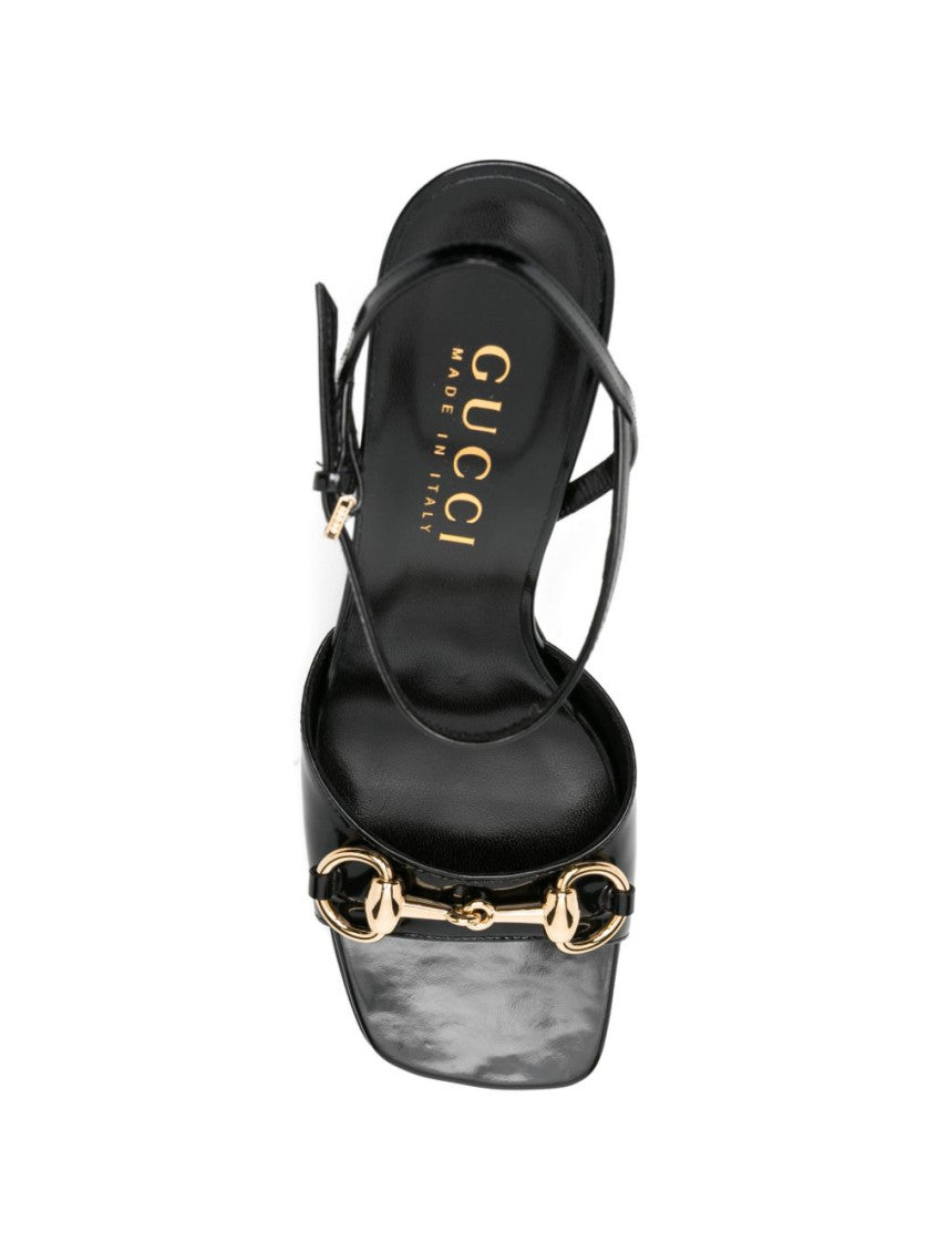 Black Ankle strap Heels 4