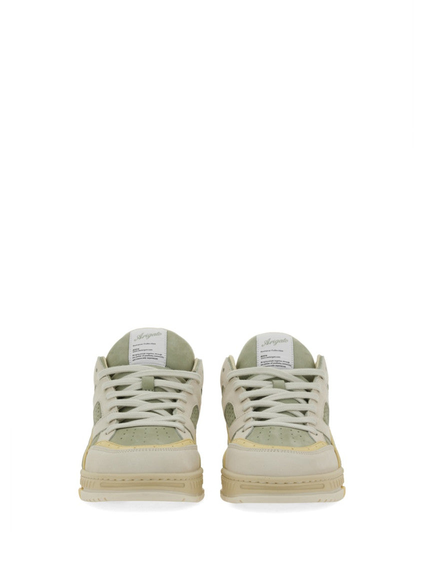 Green Lace Up Sneakers 4