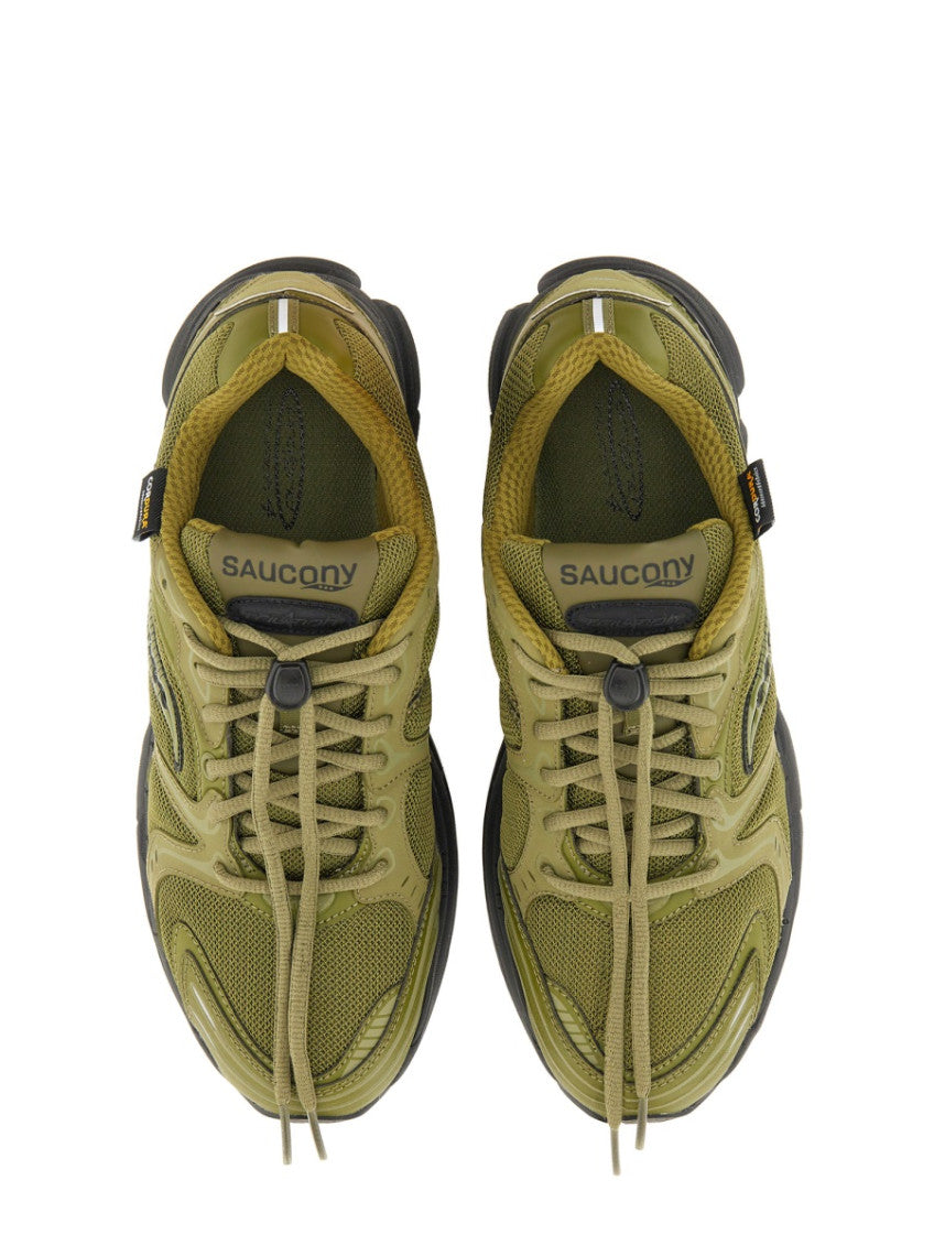 Green Lace Up Sneakers 3