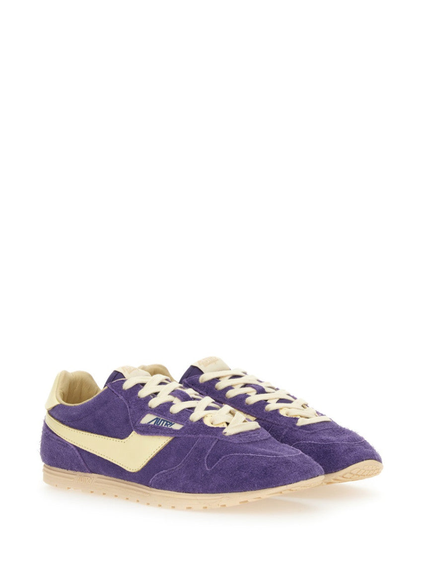 Purple Logo Sneakers 2