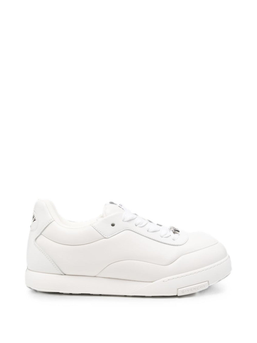 White Yard Leather Sneakers 1