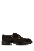 Dark Brown Suede Loafers 1