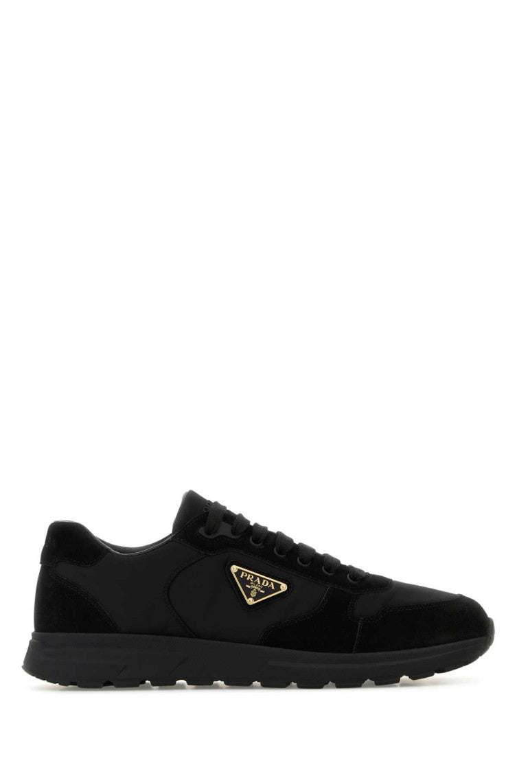 Black Logo Sneakers 1