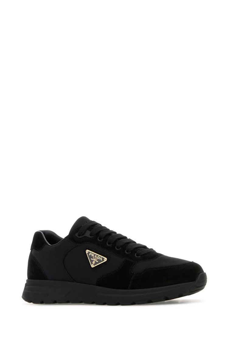 Black Logo Sneakers 2