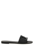 Black Logo Flats 1