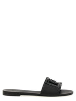 Black Logo Flats 1
