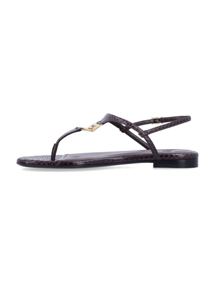 Purple Open Toe Sandals 3