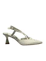 White Pointed Toe Pumps 1