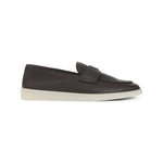 Dark Brown Solid Loafers 1