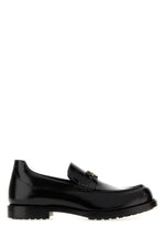 Black Leather Loafers 1