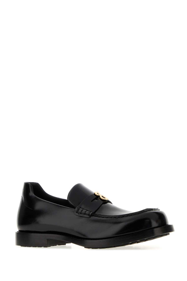 Black Leather Loafers 2