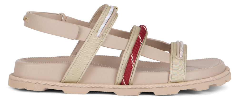 Beige Solid Vera Isla Sandals 2