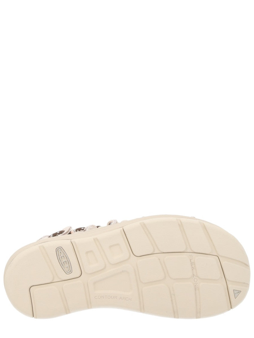 White Woven Sandals 6