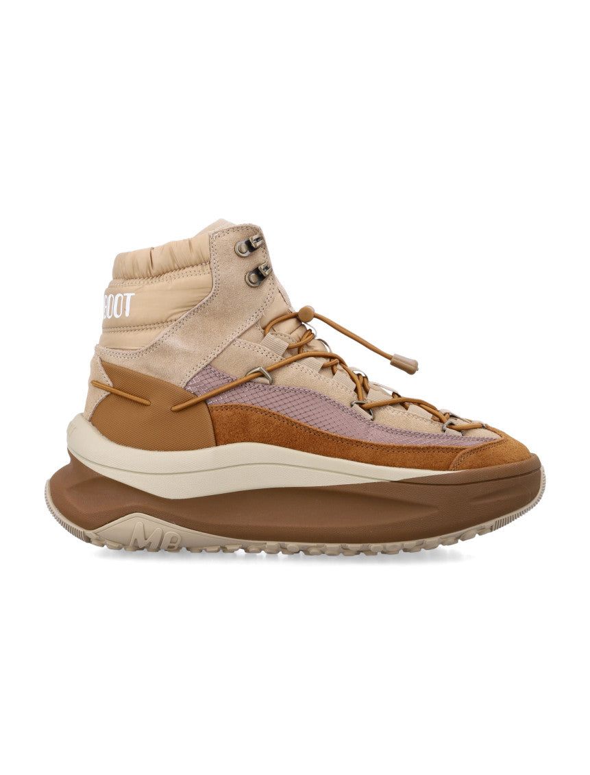 Beige Lace Up Sneaker 1